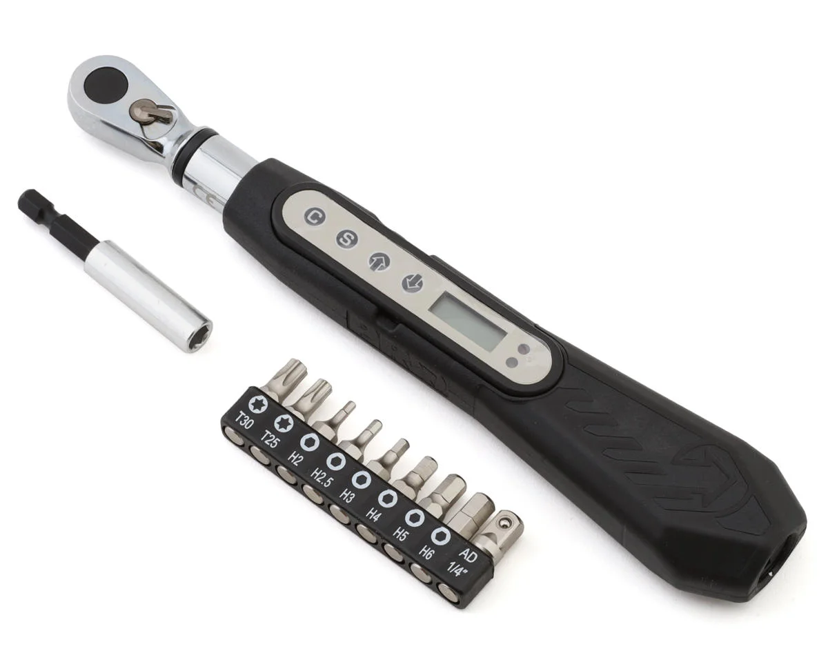 PRO Team Digital Torque Wrench (2-25Nm) (w/Bits)